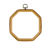 Geavonyg Broderie Octogonale Coux De Cerceau Imitation Cadre D'affichage en Bois Impression Plastique pour Le Traditionnel