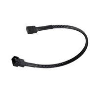 Geavonyg Câble D'extension De Séparateur Refroidissement PC 4pin Active La Connexion du Ventilateur avec Un Réglage Manuel La Vitesse d'alimentation Indépendante Splitter PWM