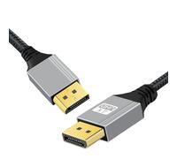 Geavonyg Câble DP De 1m/2m/3.0m De Long avec Bande Passante Rapide Prise en 4K60Hz Profitez d'une Expérience Vidéo Facile