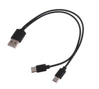 Geavonyg Câble Multi-Charge USB C Charger 1/2/3/4 dans 1 Cordon De Multiple avec Connecteurs Type C pour Adaptateur Multi-Chargeur Tablette