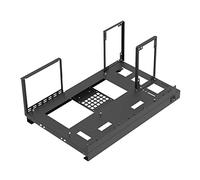 Geavonyg Cadre De Plate-Forme Minière pour GPU Boîtier Plate-Forme Mineur Ouvert en Aluminium pour D'accessoires D'extraction Monnaie