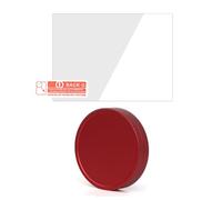 Geavonyg Capuchons D'objectif en Aluminium De 55 Mm avec Capuchons Internes Floqués pour Caméras Evo Protecteur Film en Verre Trempé Et Ensemble Protection D'écran