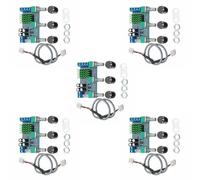 Geavonyg Carte Amplificateur De Puissance Double Canal 80W Puce TPA3116D2 Son HiFi pour Cinéma Maison 5 Pièces Carte Amplificateur Compacte