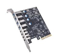 Geavonyg Carte D'extension PCIe USB 3.2 4 Ports C 4 A 10Gbps Adaptateur Interne pour PC