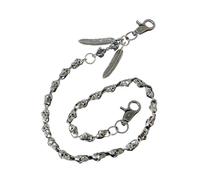 Geavonyg Ceinture À Chaîne En Forme De Crâne À La Mode Pantalon Métal Réglable Parfait Pour Les Styles Rue Et Les Tenues Festival Musique Chaîne Pantalon Forme Tête Mort