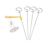 Geavonyg Chippeurs De Coupe Pomme Terre en Spirale Chip pour Outil Cuisson Cuisson Spirale Slicers Acier Inoxydable Chippers Pommes Terre