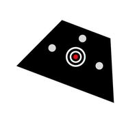 Geavonyg Cibles De Remplacement pour Golfeurs Tissu Pratique Frappe Accessoires D'entraînement Filet Golf Portable