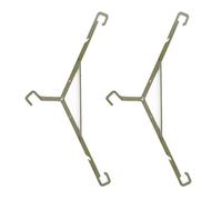 Geavonyg Cintres Compacts pour Vêtements De Voyage 2 Pièces Portables À Haute Résistance pour Les Voyages d'affaires Et Le Camping À La Mode