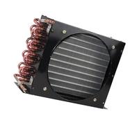 Geavonyg Congélateur Réfrigérateur Condenseur Climatisation Stockage Froid Machine À Glaçons Petit Radiateur Général Refroidi par Air Évaporateur Réfrigérateur Condenseur Bobine