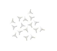 Geavonyg Connecteurs De Tubes D'aquarium Fonctionnels Multiples 100pcs Aquarium Proof pour Assurer La Santé La Santé des Performances Qualité Oxygène Swivels Y Splitter Mâle