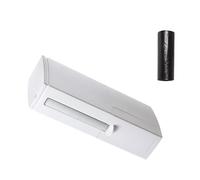 Geavonyg Convenient Push Lid Plastic Dustbin Trash Can Easy to Clean Waste Bin Solution for Households and Workplaces Bin