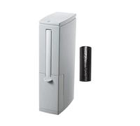 Geavonyg Convenient Push Lid Plastic Dustbin Trash Can Easy to Clean Waste Bin Solution for Households and Workplaces Bin