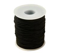 Geavonyg Corde À Cordon Étendue en Polyester Élastique De 50m 1 Mm pour Bricolage Bijoux Fabrication Bijoux Ligne Perle