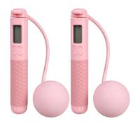 Geavonyg Corde À Sauter Poignée Antidérapante avec Compteur De en Forme Comptage Électronique pour Hommes Femmes Et Corde Sauter Comptage Électronique Poignée Antidérapante