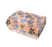 Geavonyg Couverture De Literie pour Chien Compagnie Matelas Chenil Chaud Résistant Boulochage Coussin Lit Couchage Chien Couvertures Reptiles Et Chats Amoureux Et Canapé