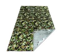 Geavonyg Couverture De Survivances Extérieures Urgences Thermique Isolation du Vent Film en Aluminium pour Les Urgences De Camping Couvertures