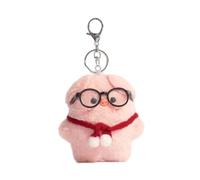 Geavonyg Creative Mignon Lunettes De Soleil Clés De Clés En Peluche Ponctualité Élégante D Élégants Accessoires Polyvalents Décoration À