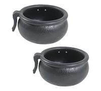 Geavonyg Cup De Poulet en Caoutchouc Professionnel 2pcs pour Les Poules D'entraînement Ducks Bol 'Eau Facile À Installer pour Le Gibier 'entraînement en Caoutchouc