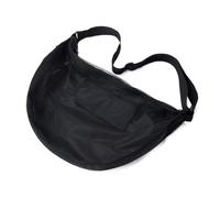 Geavonyg De Basket-Ball Simple avec Poche À Fermeture Éclair Épaule en Maille avec Sangle Réglable Rangement D'équipement Sport Simples