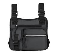 Geavonyg De Poitrine Multifonctionnel Conception Ergonomique Légère Plusieurs Poches De Rangement Pour Les Nécessités De Poitrine Utilitaire Avec Plusieurs Poches