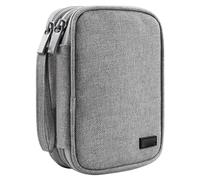 Geavonyg De Rangement des Berges Couverture Dure À Disque Dur avec Une Doublure Intérieure La Doublure du Disqueur Écouteur D'écouteur Rangement des