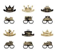 Geavonyg Décorations en Papier De Fête d'anniversaire Durables Assemblage Rapide Plusieurs Options De Thèmes pour Un Usage Domestique Fête d'anniversaire De Dinosaure