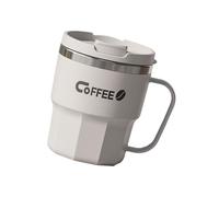 Geavonyg des Tasses Pratiques en Acier Inoxydable avec Rétention De Disposent Styles Blanc Gris Moderne pour Plusieurs Tasses Blanches Grises Scénarios
