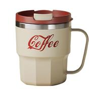 Geavonyg des Tasses Pratiques en Acier Inoxydable avec Rétention De Disposent Styles Blanc Gris Moderne pour Plusieurs Tasses Blanches Grises Scénarios
