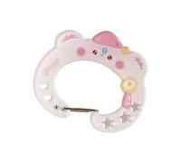 Geavonyg Dessin Animé De Restauration Rapide Carabiner Porte-clés Clip Carabiner Acrylique Pour Et Randonnée Randonnée Ou Porte- Dessin Animé Quotidien Avec Serrure Sécurité