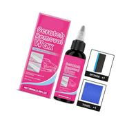 Geavonyg Dissolvant De Rayures Voiture 100ml avec Éponge Dissolvant Nettoyage Polissage Soins Peinture Carrosserie Automobile