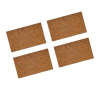 Geavonyg Ensemble De 4 Tapis Reptiles en Fibre Noix pour Dragon Barbu Et Serpent Utilisation Démarrage pour Les Décors D'habitats Terrariums Tapis Fibre