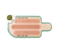 Geavonyg Ensemble De Brosses Toilettage pour Animaux Compagnie Réglable Amovible Collecteur Monument Outil Montable Outil Poil Doux Crème Glacée Chat Gratteur