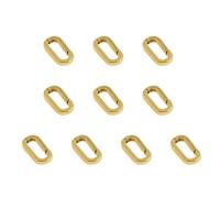 Geavonyg Ensemble De Fermoirs Sterlings pour Colliers Et Bracelets en Argent Doré avec Accent Zircone Adapté Perles Fournitures Artisanales Composants