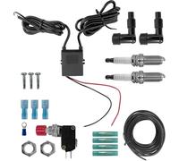 Geavonyg Ensemble De Flammes D'échappement Double Lance-Flammes pour Accessoire Modification Lanceur Camion Voiture Kit Lanceur D'installation Facile