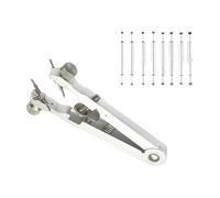 Geavonyg Ensemble D'outils De Pinces À Ressort Pratiques avec 8 Broches Montre en Acier Inoxydable pour des Réglages Faciles Et Efficaces Entretien La Montre À Domicile