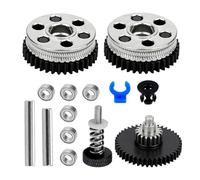 Geavonyg Extrudeuse De Réduction D'extrudeuse Lite en Acier Trempé pour Accessoires D'imprimante CR10/CR10S Pièce Aluminium Métal Engrenages Acier Trempé