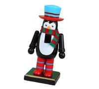 Geavonyg Festival Élégant Casse-Noisette Soldats Figurines De Noël en Bois Robuste pour La Décoration Intérieure Vacances Accessoire pour La Maison Décoration Noël