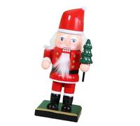 Geavonyg Festival Élégant Casse-Noisette Soldats Figurines De Noël en Bois Robuste pour La Décoration Intérieure Vacances Accessoire pour La Maison Décoration Noël
