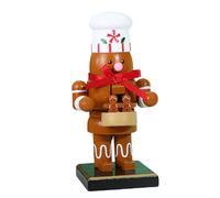 Geavonyg Festival Élégant Casse-Noisette Soldats Figurines De Noël en Bois Robuste pour La Décoration Intérieure Vacances Accessoire pour La Maison Décoration Noël