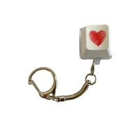 Geavonyg Fidgets Toy Keychain Commutateurs Mécaniques du Doigt De La Chaîne De Clés
