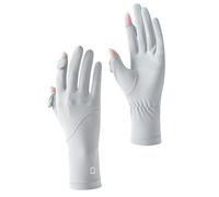 Geavonyg Gants De Pour Femmes 2 Pièces Doigt Complet Couleur Unie Pour La Conduite Et Le Cyclisme Gants Sport Plein Air