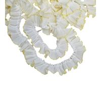 Geavonyg Garniture En Dentelle De Mousseline De 3cm De Largeur Multi-usage Coupe En Dents De Chien Pour Améliorer La Décoration Des Projets Artisanaux Faits À La Main Matériaux De Décoration