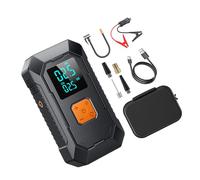 Geavonyg Gonfleur De Pneu Électrique avec Écran LCD pour Pneus Automobiles Compresseur De Puissance À Batterie Rechargeable avec LED Compresseur d'air Portable USB C Multi-appareils
