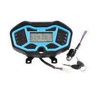 Geavonyg Groupe D'instruments LCD pour Tricycle Électrique 48V 60V 72V avec Kilométrage Et Batterie Indiqués pour La Modification Utilisation De Jauges De Tricycle Électriques Solides Matériel PC