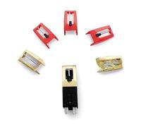 Geavonyg Jeu D'aiguilles pour Tourne-Disque Double Tonalité pour Platines avec Une Excellente Résistance À l'usure Et Stabilité du Son HiFi