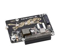 Geavonyg L'adaptateur Power Over Ethernet Hat PCIe Prend en Le Disque Solide NVMe 2230/2242/2260/2280 IEEE802.3af Traitement De Données À Vitesse Rapide Standard