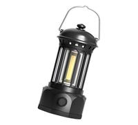 Geavonyg Lampe D'extérieur Réglable Texture ABS Esthétique Fer Chromé Éclairage d'urgence Résistant À l'eau Parfait pour Le Matériel De Camping Lumière Rechargeable Vintage