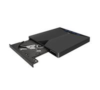 Geavonyg Lecteur De CD Externe USB 3.0 VCD De CD Portable Mince 4X USB 3.0 pour Optique D'ordinateur Portable