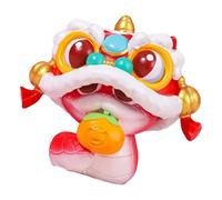 Geavonyg Lions Décoratifs Dance Snake Resins Figurine Ornement pour Inviter La Chance Et La Croissance Financière dans Votre Richesse Votre Symbole De De
