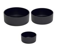 Geavonyg Lot De 3 Bols d'alimentation pour Reptiles Plats d'eau Récipient en Plastique pour Aliments pour Animaux Domestiques Mangeoire pour Lézards Serpents Tortues Bol pour Reptiles